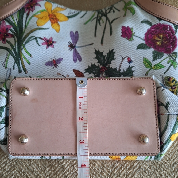 Gucci Bamboo Floral Bag - Picture 12 of 16